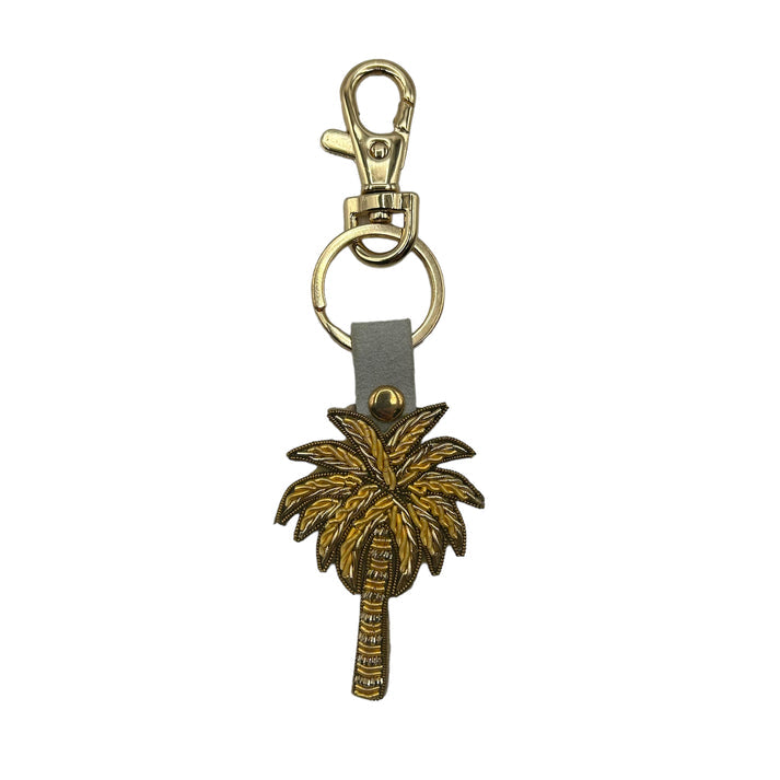 Sixton Golden Palm Tree Key Chain