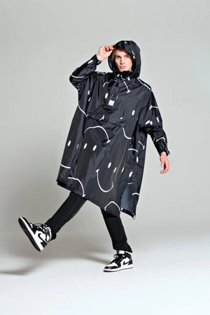 Rainkiss Classic Smile X Smiley Rain Poncho