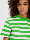 Selected Femme Essential Striped Boxy Tee