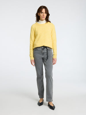 Selected Femme Lulu knit in Yellow