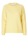 Selected Femme Lulu knit in Yellow