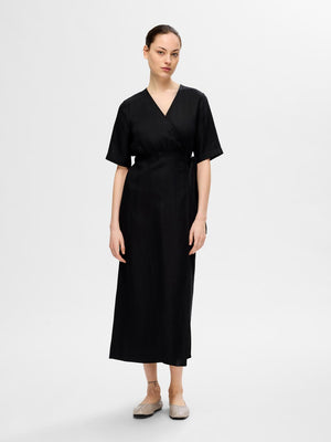 Selected Femme Allesandra Ankle Wrap Dress