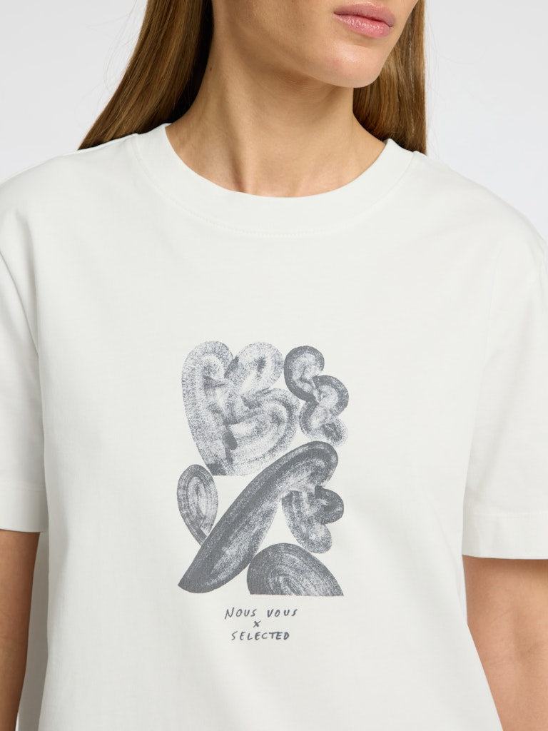 Selected Femme Essential Printed Tee