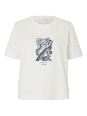 Selected Femme Essential Printed Tee