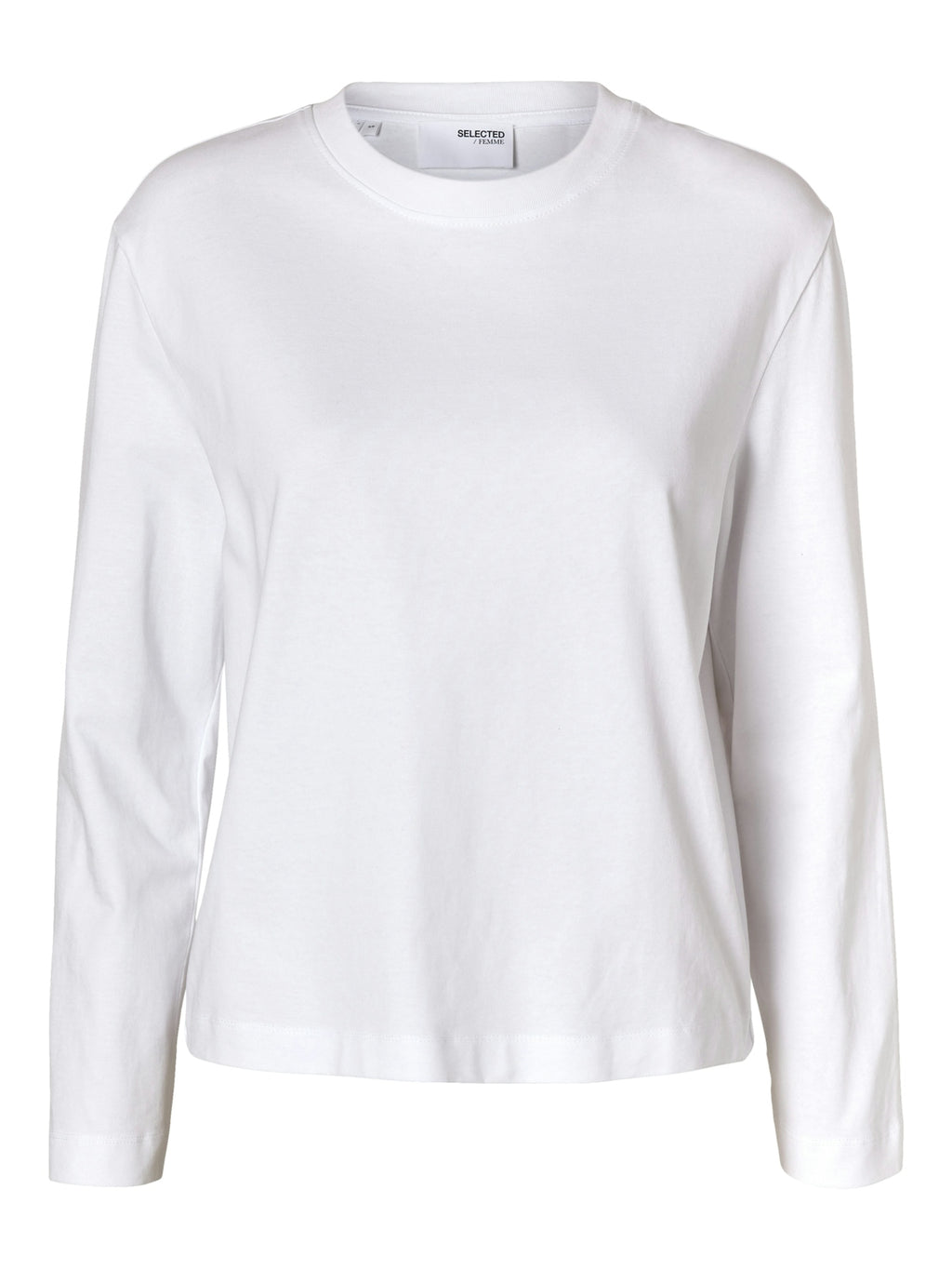 Selected Femme Essential White Tee Long sleeves