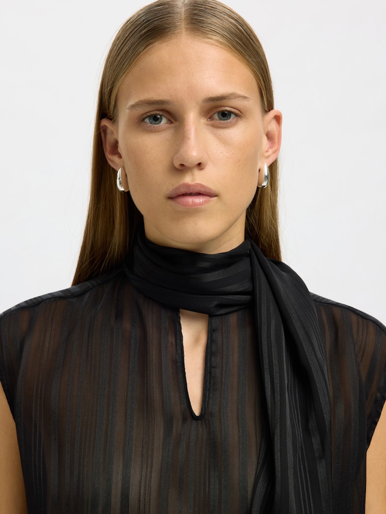 Selected Femme Margrethe Tie Top