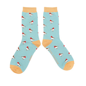 Miss Sparrow Little Robins Bamboo Socks