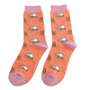 Miss Sparrow Bamboo Cat Nap Socks