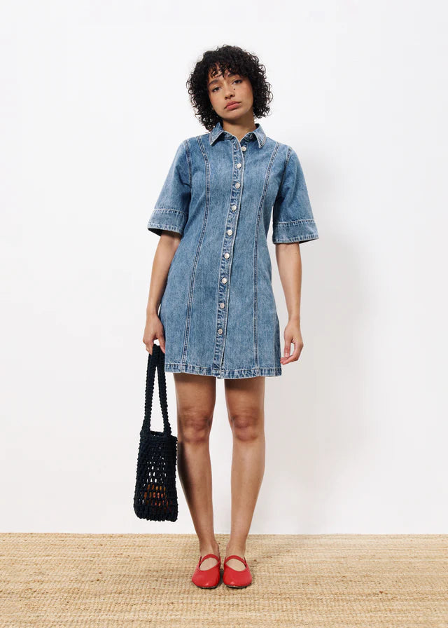 FRNCH Ellynne Denim Dress