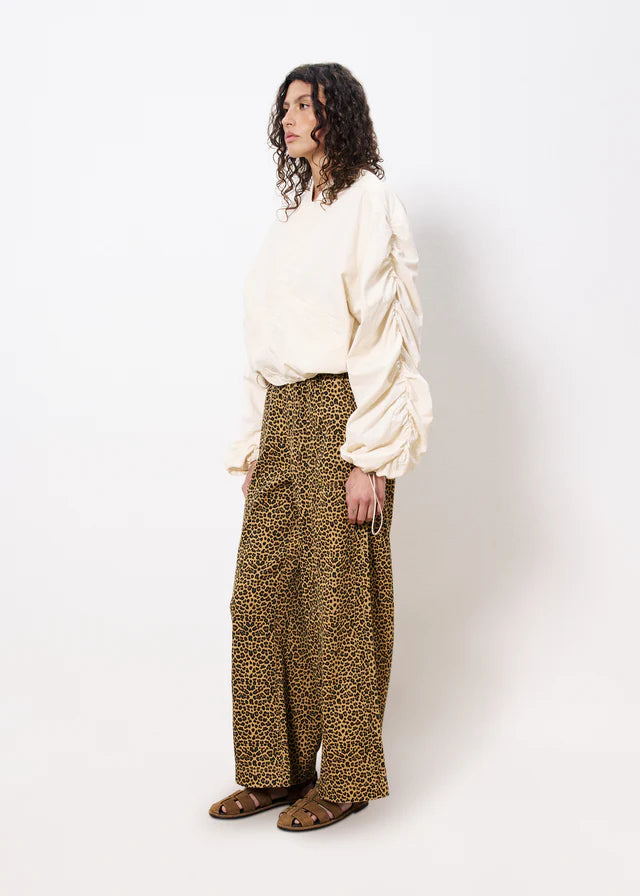 FRNCH Cherin Leopard Trousers