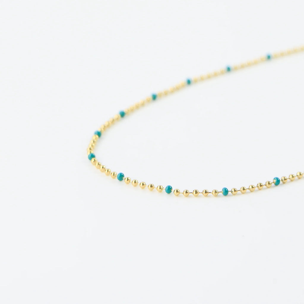 Enamel Chain Necklace
