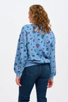 Sugarhill Brighton Eadie Leopard Print Relaxed Sweatshirt