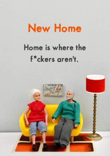 Bold & Bright - 'New Home' Card