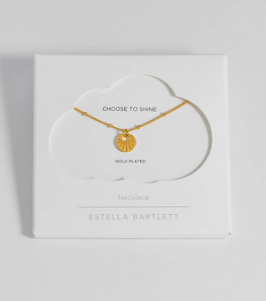 Estella Bartlett Gold Plated Sunburst Necklace