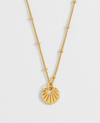 Estella Bartlett Gold Plated Sunburst Necklace