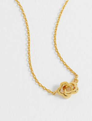 Estella Bartlett Double-Linked Flower Necklace