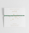 Estella Bartlett Amelia Bracelet Gold Plated Malachite