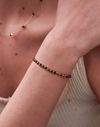 Estella Bartlett Amelia Gold Plated Bracelet Tiger's Eye