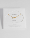 Estella Bartlett Gold Love Necklace