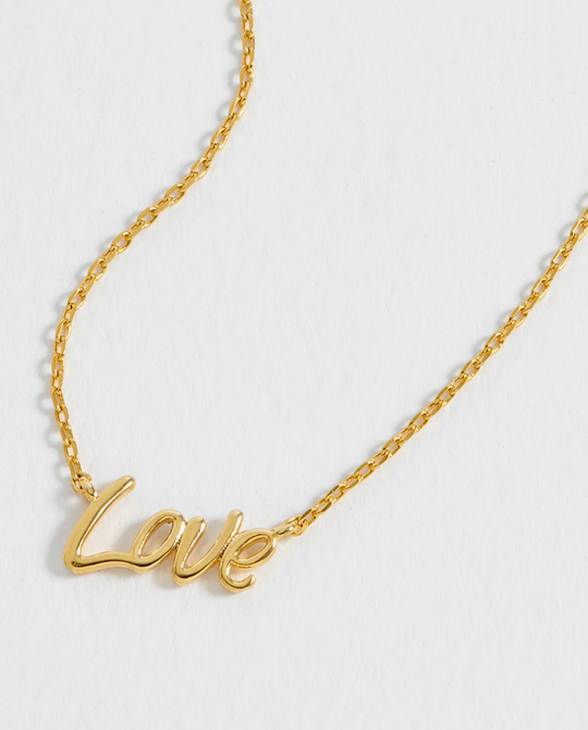 Estella Bartlett Gold Love Necklace