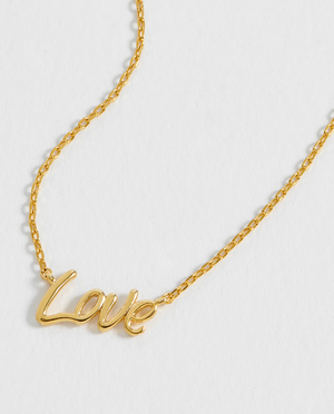 Estella Bartlett Gold Love Necklace