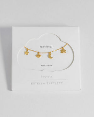Estella Bartlett Gold Cosmic Necklace