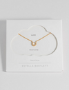Estella Bartlett Gold Plated Horseshoe Necklace