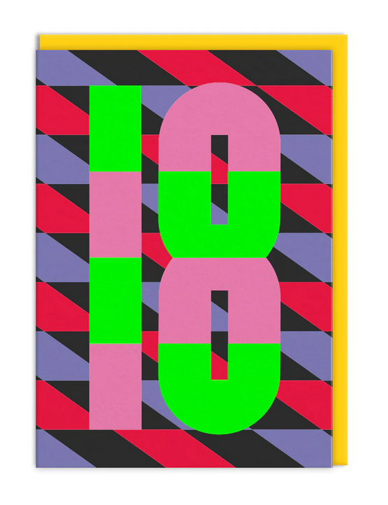18th Birthday Greeting Card