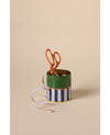 A Dopo Solid & Striped Storage Tin