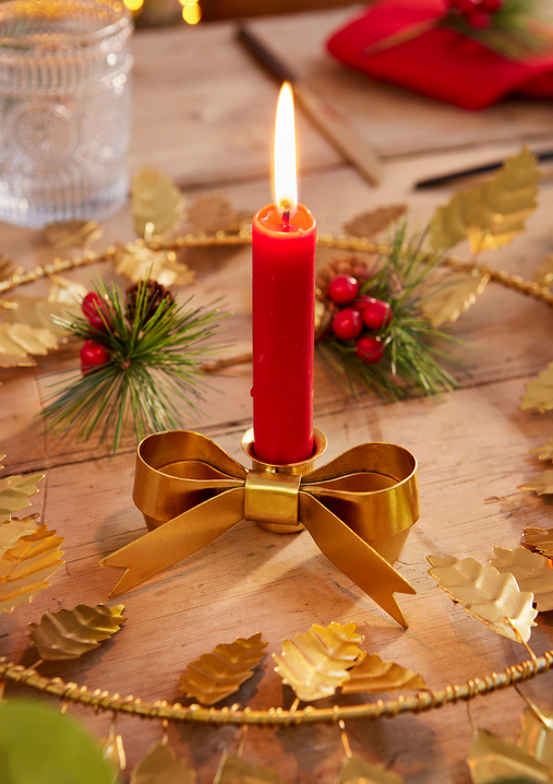 Bow Candle Holder
