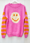 Smiley Face Hand Knitted Jumper