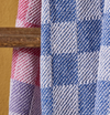 Recycled Cotton Check Throw