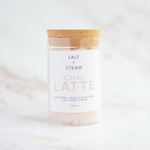 Salt + Steam Body Scrub Chai Latte