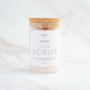Salt + Steam Body & Scalp Strip Scrub Rosemary & Tea Tree