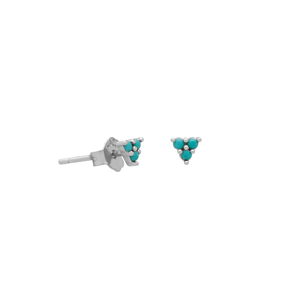 Little Nell Trio Turquoise Micro Studs