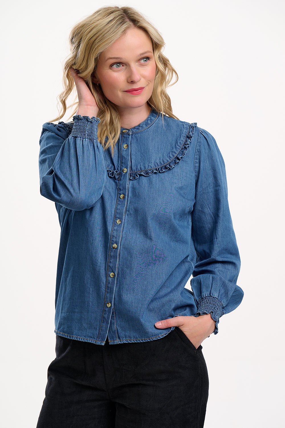 Sugarhill Brighton Heidi Frill Shirt
