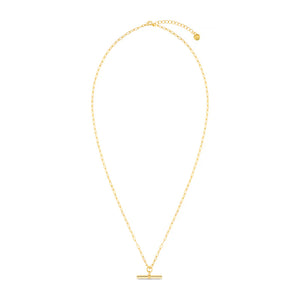 Orelia Chunky T-Bar Necklace