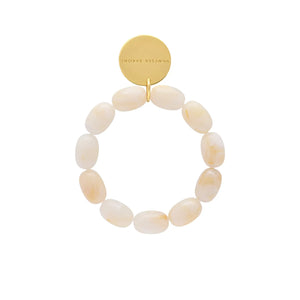 Olive Flex Bracelet in Pearl Marble