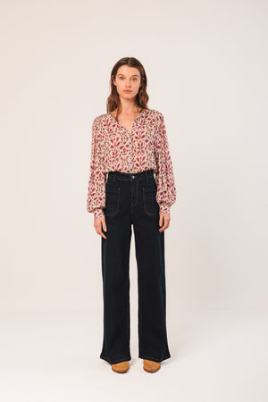 Indi & Cold Floral Print Shirt