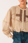 Indi & Cold Embroidered Blouse