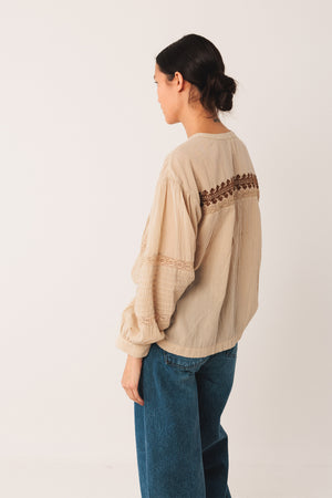 Indi & Cold Embroidered Blouse