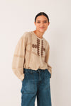 Indi & Cold Embroidered Blouse
