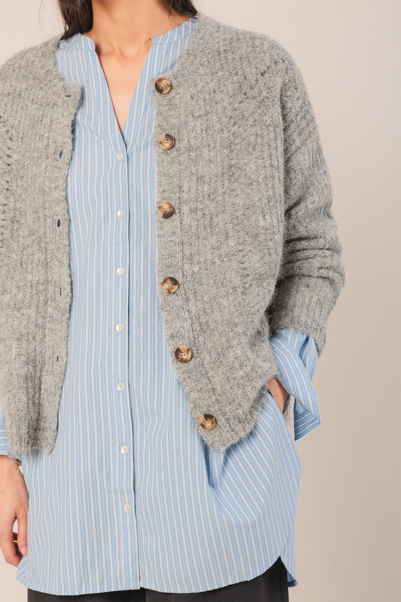 Indi & Cold Grey  Cardi