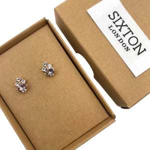 Sixton Vintage Style Champagne Studs