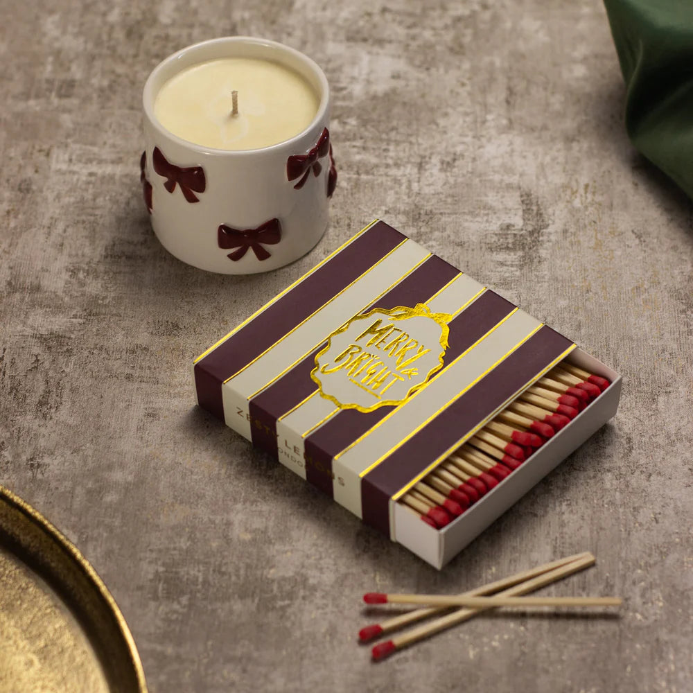 Merry & Bright Luxury Safety Matches