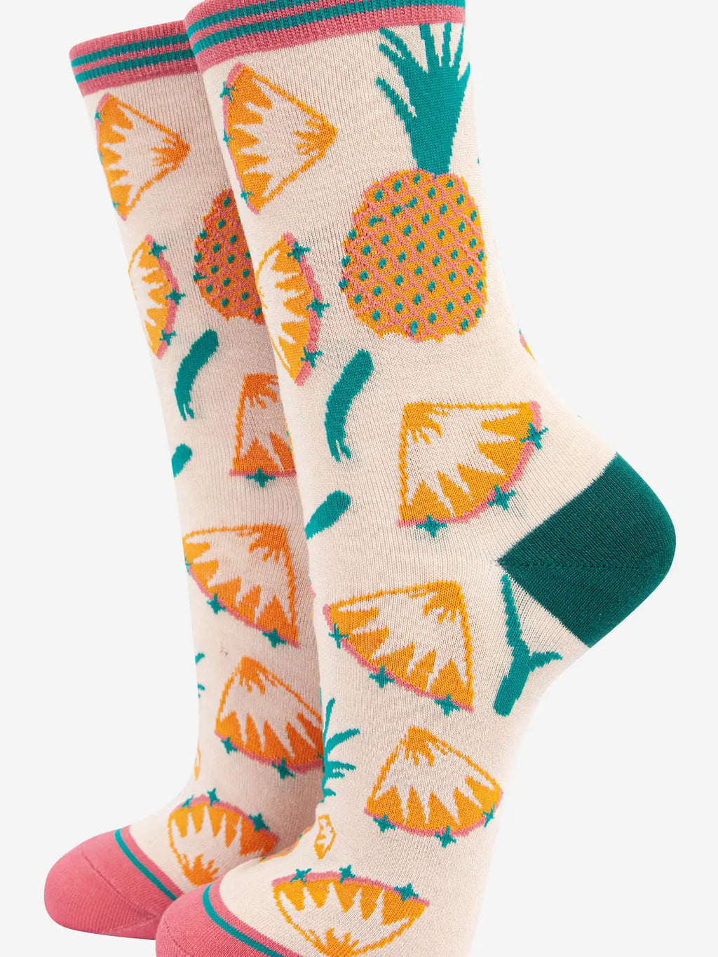 MSH Pineapple Fruit Socks