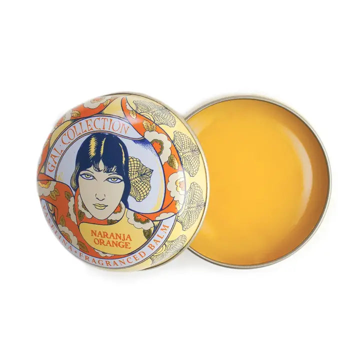 Lip Balm in Vintage Style Tin