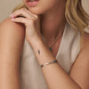 Orelia Interlocking Open Bangle Silver or Gold