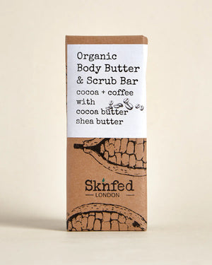 Sknfed Espresso Butter Bar & Scrub Bar