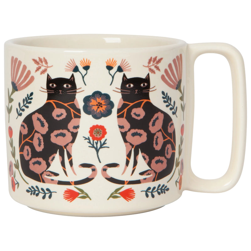 Catbloom Midi Mug